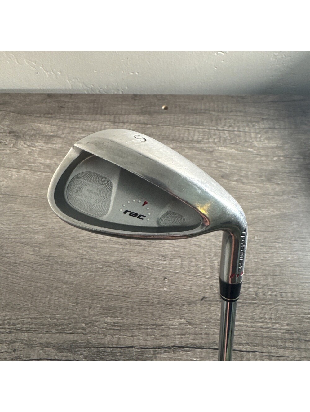 TaylorMade RAC HT SW Sand Wedge TaylorMade Light Metal II 95g Steel Regular